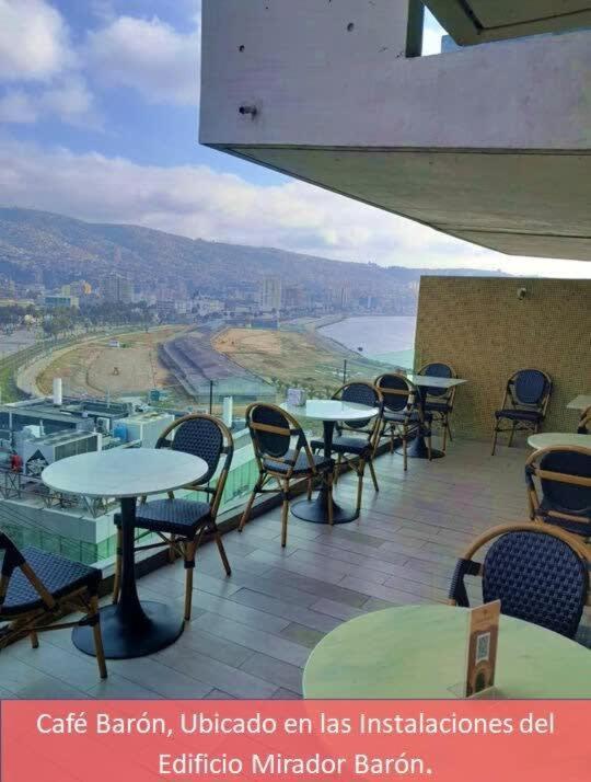 Hom I 2d2b Depto Top1 Terraza Con Vista Al Mar 0308 * Valparaíso